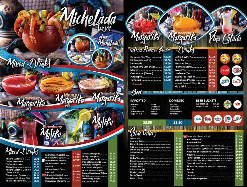 Villa del Mar Restaurant Weslaco Menu image 3